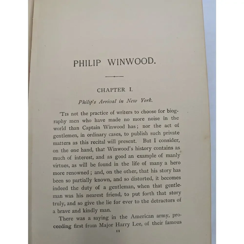 Philip Winwood By Robert Neilson Stephens Antique Antiquarian Novel 1900